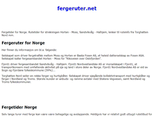 Tablet Screenshot of fergeruter.net